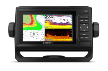 Image of Garmin Echomap UHD 63cv, US LakeVu g3, w/GT24 xdcr, Black, 010-02330-01