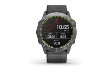 Image of Garmin Enduro Watches, Silver/Gray Body with Slate Band, 010-02408-00
