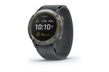 Image of Garmin Enduro Watches, Silver/Gray Body with Slate Band, 010-02408-00