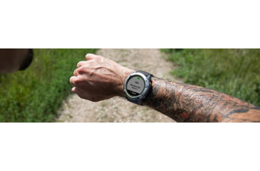 Image of Garmin Enduro Watches, Silver/Gray Body with Slate Band, 010-02408-00