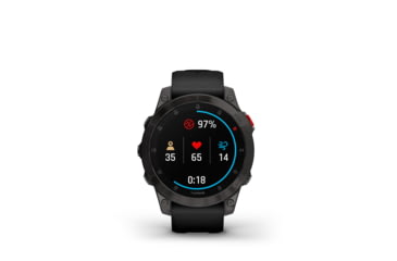Image of Garmin Epix Gen 2 Watch, Black Titanium, 010-02582-10