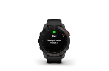 Image of Garmin Epix Gen 2 Watch, Black Titanium, 010-02582-10