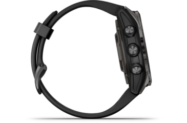 Image of Garmin Epix Pro Gen 2 - Sapphire Edition Watches, 42mm, Carbon Gray DLC Titanium w/ Black Band, 010-02802-14