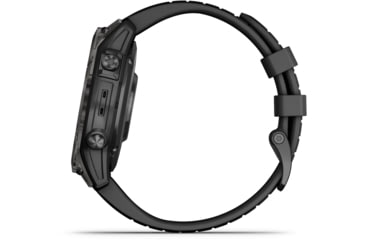 Image of Garmin Epix Pro Gen 2 - Sapphire Edition Watches, 47mm, Carbon Gray DLC Titanium w/ Black Band, 010-02803-10