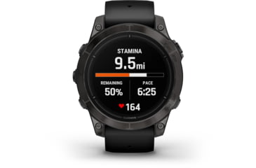 Image of Garmin Epix Pro Gen 2 - Sapphire Edition Watches, 47mm, Carbon Gray DLC Titanium w/ Black Band, 010-02803-10