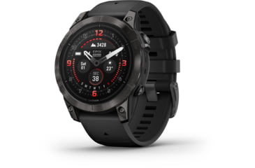 Image of Garmin Epix Pro Gen 2 - Sapphire Edition Watches, 47mm, Carbon Gray DLC Titanium w/ Black Band, 010-02803-10