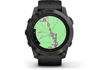 Image of Garmin Epix Pro Gen 2 - Sapphire Edition Watches, 51mm, Carbon Gray DLC Titanium w/ Black Band, 010-02804-00