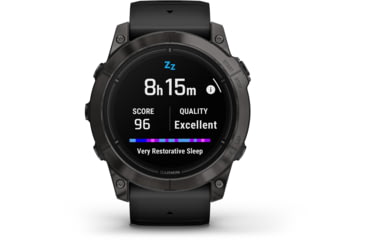 Image of Garmin Epix Pro Gen 2 - Sapphire Edition Watches, 51mm, Carbon Gray DLC Titanium w/ Black Band, 010-02804-00