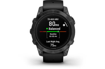 Image of Garmin Epix Pro Gen 2 - Standard Edition Watches, 47mm, Slate Gray w/ Black Band, 010-02803-00