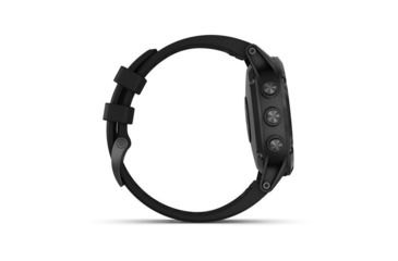 Image of Garmin Fenix 5 Plus, Sapphire, GPS Watch, NA, Black/Black 010-01988-00