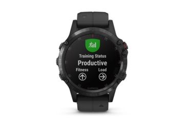Image of Garmin Fenix 5 Plus, Sapphire, GPS Watch, NA, Black/Black 010-01988-00