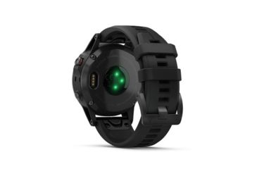 Image of Garmin Fenix 5 Plus, Sapphire, GPS Watch, NA, Black/Black 010-01988-00