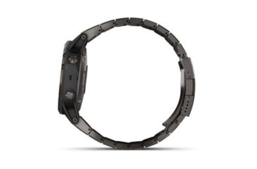 Image of Garmin Fenix 5 Plus, Sapphire, GPS Watch, NA, Carbon Gray/DLC Ti 010-01988-02