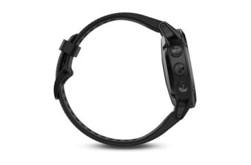Image of Garmin Fenix 5, Sapphire, Black, GPS Watch, NA, Black 010-01688-10