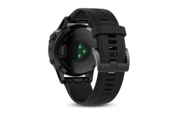 Image of Garmin Fenix 5, Sapphire, Black, GPS Watch, NA, Black 010-01688-10