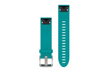 Image of Garmin Fenix 5s 20mm QuickFit Silicone Band, Turquoise 010-12491-11