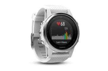 Image of Garmin Fenix 5S, GPS Watch, WW, Carrara White 010-01685-00