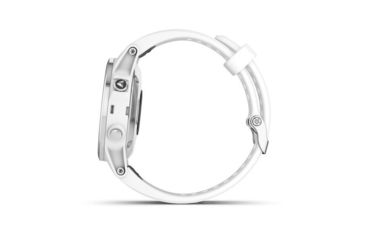 Image of Garmin Fenix 5S Plus, Sapphire, GPS Watch, NA, White/White 010-01987-00