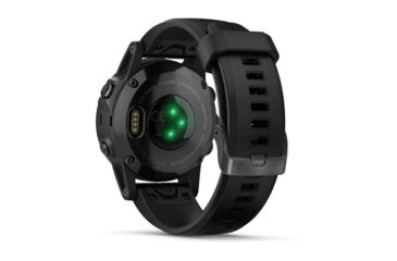 Image of Garmin Fenix 5S Plus, Sapphire, GPS Watch, NA, Black/Black 010-01987-02