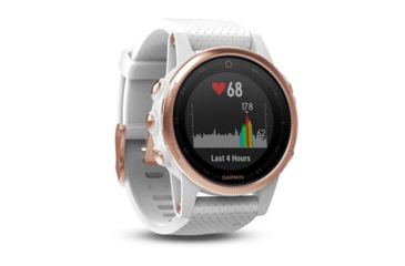 Image of Garmin Fenix 5S, Sapphire, GPS Watch, NA, Rose Gold 010-01685-16