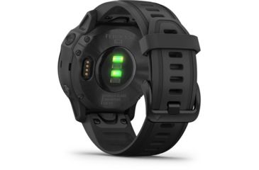 Image of Garmin Fenix 6S Pro Multisport GPS Smartwatch, Black w/ Black Band, 010-02159-13