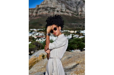 Image of Garmin Fenix 6S Pro Solar Watch, Light Gold w/ Light Sand Band, 010-02409-10