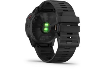 Image of Garmin Fenix 6X Pro Multisport GPS Smartwatch, Black w/Black Band, 010-02157-00
