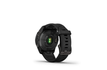 Image of Garmin Fenix 7S Sapphire Solar Watch, Carbon Gray DLC Titanium Case, Black Band, 010-02539-24