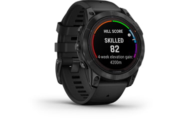 Image of Garmin Fenix 7X Pro Solar Edition Slate Gray with Black Band Watch, 010-02778-00