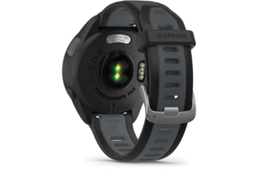 Image of Garmin Forerunner 165 43mm Watch, Black/Slate Gray, 010-02863-20