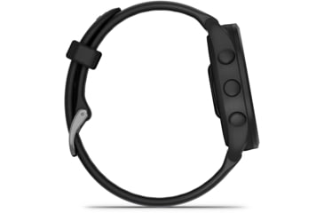 Image of Garmin Forerunner 165 43mm Watch, Black/Slate Gray, 010-02863-20