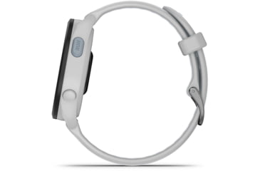 Image of Garmin Forerunner 165 43mm Watch, Mist Gray/Whitestone, 010-02863-21