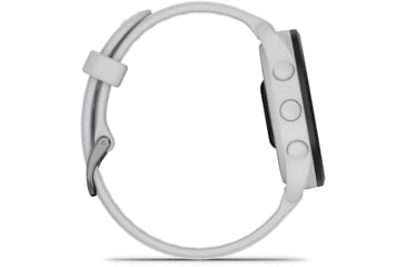 Image of Garmin Forerunner 165 43mm Watch, Mist Gray/Whitestone, 010-02863-21