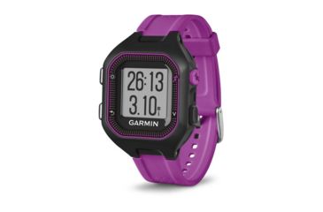 Image of Garmin Forerunner 25, GPS, Americas/PAC, Black/Purple, Small 010-01353-20