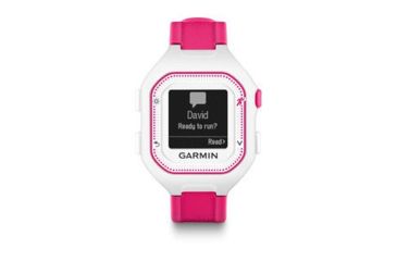 Image of Garmin Forerunner 25, GPS, Americas/PAC, White/Pink, Small 010-01353-21