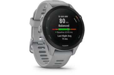 Image of Garmin Forerunner 255s 41mm Watch, Powder Gray, 010-02641-02
