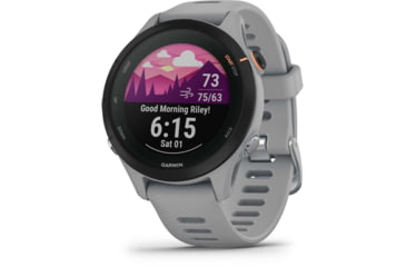 Image of Garmin Forerunner 255s 41mm Watch, Powder Gray, 010-02641-02