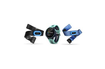 Image of Garmin Forerunner 735XT, GPS, NA/PAC, Tri Bundle, Midnight Blue/Frost Blue 010-01614-04