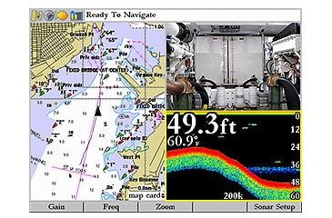 Image of Garmin GPSMAP 3005C w/Ext GPS sensor, worldwide basemap, compatible with BlueChart 010-00402-00