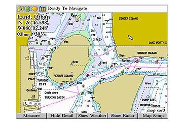 Image of Garmin GPSMAP 3005C w/Ext GPS sensor, worldwide basemap, compatible with BlueChart 010-00402-00