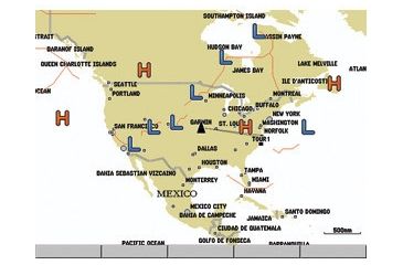 Image of Garmin GPSMAP 3010C w/Ext GPS sensor, worldwide basemap, compatible with BlueChart 010-00350-00