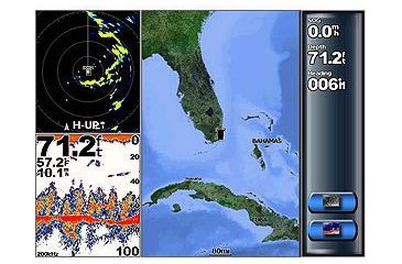 Image of Garmin GPSMAP 4012 w/Ext GPS sensor, worldwide satellite imagery, g2 Vision compatible 010-00592-00