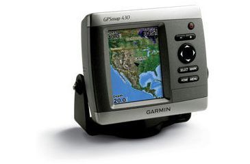 Image of Garmin GPSMAP 430 w/Int GPS ant., worldwide satellite imagery, built-in inland lakes detail for US, g2 Vision compatible 010-00515-30