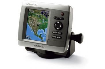 Image of Garmin GPSMAP 430 w/Int GPS ant., worldwide satellite imagery, built-in inland lakes detail for US, g2 Vision compatible 010-00515-30