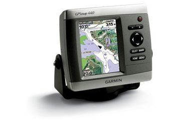 Image of Garmin GPSMAP 440 w/Int GPS ant., worldwide satellite imagery, built-in BlueChart g2 for US coastal, g2 Vision compatible 010-00515-40