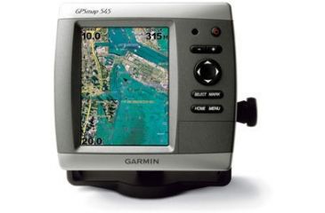Image of Garmin GPSMAP 545 w/Int GPS ant., worldwide satellite imagery, built-in BlueChart g2 for US coastal, g2 Vision compatible GPS Fishfinders 010-00601-00 w/ Free S&amp;H
