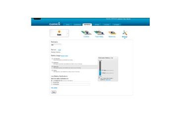 Image of Garmin GTU 10 GPS Locator Screenshot