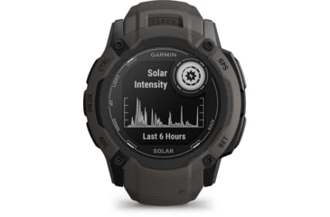Image of Garmin Instinct 2X Solar Watch, Graphite, 010-02805-10