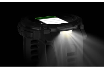 Image of Garmin Instinct 3 Amoled Tactical Watch, Black, 50mm, Polymer/Aluminum, Black, Silicone, 010-03020-50