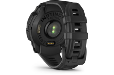 Image of Garmin Instinct 3 Solar Tactical Watch, Black, 45mm, Polymer/Aluminum, Black, Silicone, 010-02934-50